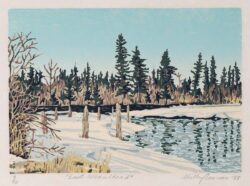 "East Weaselhead" print by Shelley Pearson