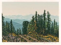 "The Road Down" print by Shelley Pearson