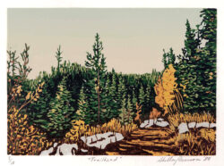 "Trailhead" print by Shelley Pearson