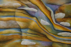 Land and Sky 4 - painting by Shelley Pearson