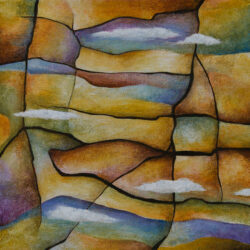 From the Ground Up 3 - painting by Shelley Pearson