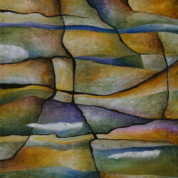 From the Ground Up 4 - painting by Shelley Pearson