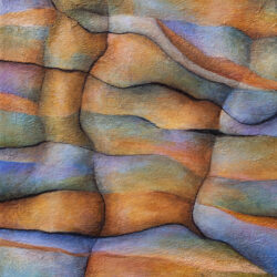 From the Sky Down 3 - painting by Shelley Pearson