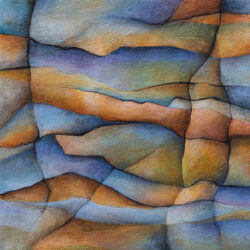 From the Sky Down 6 - painting by Shelley Pearson