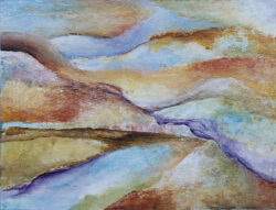 Earth Echoes 7 - painting by Shelley Pearson